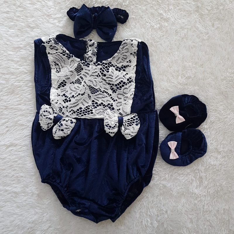 Baju Bayi Felvet Lace Jumper