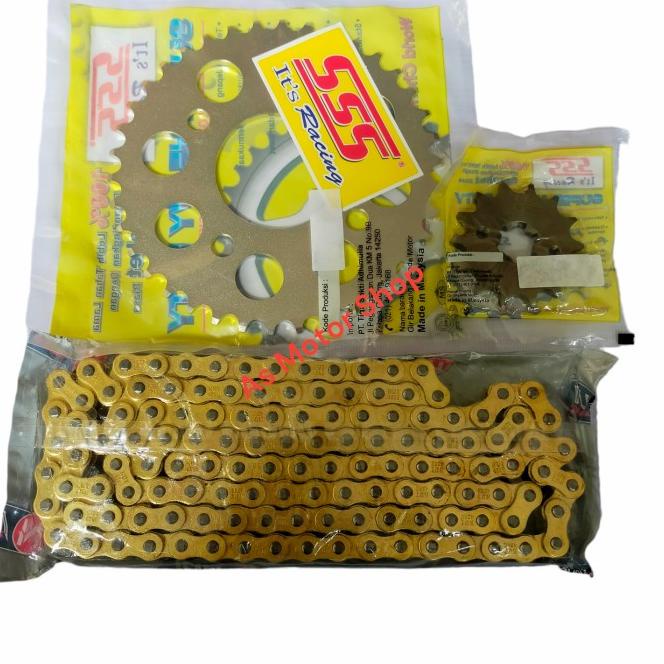 Gear Set Sss 428H Rantai Wilwood Cb150R Cbr150R Tiger Megapro Verza