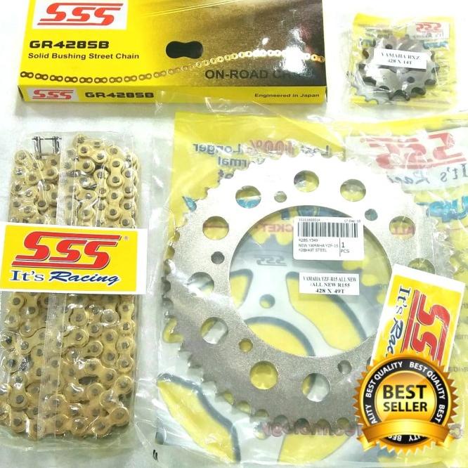 Gear Set Sss Yamaha Xsr 155/ Gearset Girset Yamaha Mt15 Mt 15 Termurah