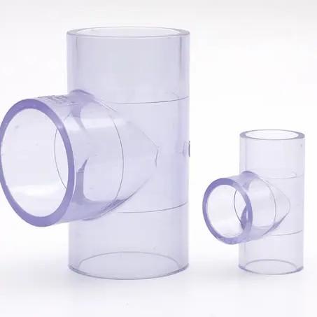 @#@#@#] tee pipa pvc clear 3/4" inch / fitting pipa ti bening transparan