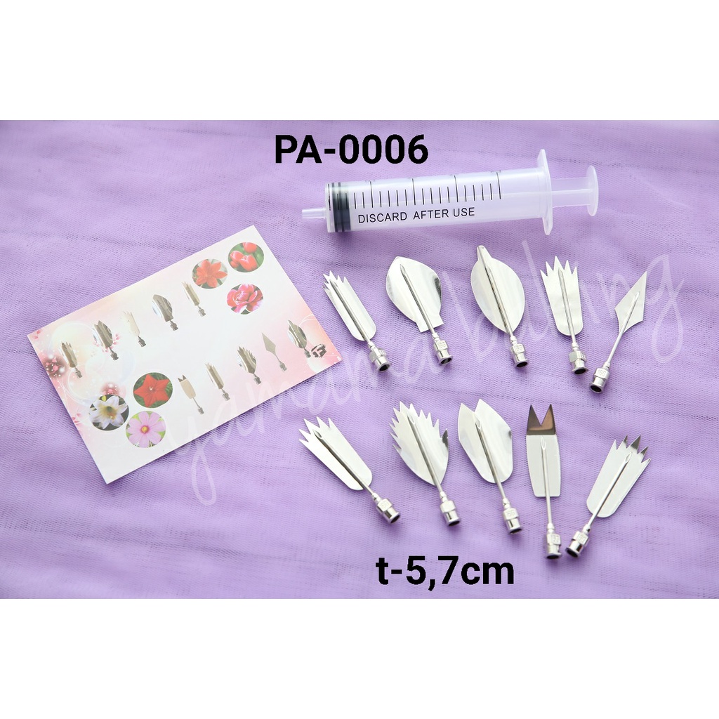 PA-0006 Pudding puding jelly decor tools art suntikan penghias puding (Pudding Art)