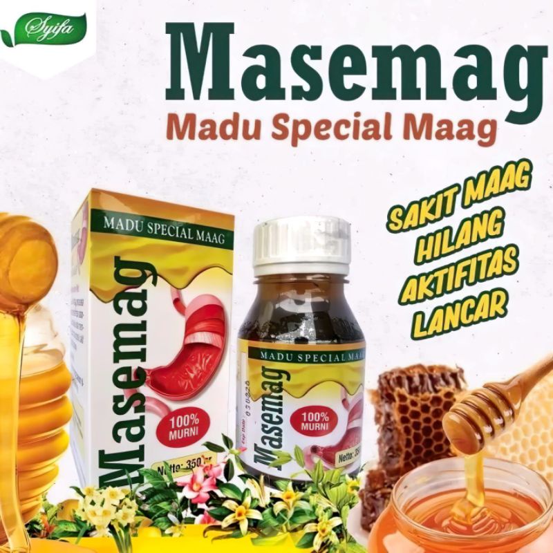 MASEMAG Madu Obat Asam Lambung Maag Gred Herbal Original