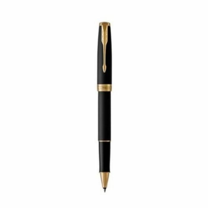 

Parker Sonet Matte Black Gold Trim Roller Ball original