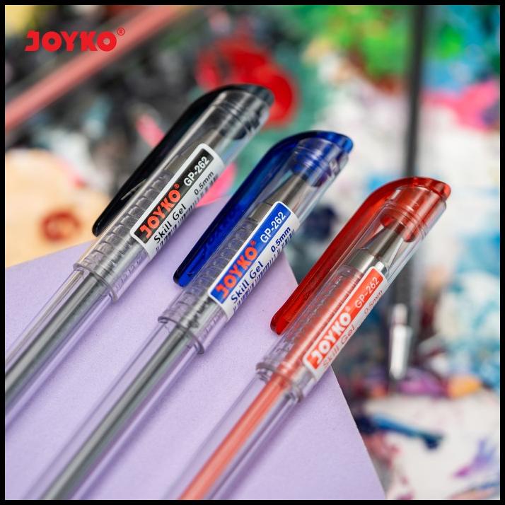 

Gel Pen / Pulpen / Pena Joyko Gp-262 / Skill Gel/ 0.5 Mm