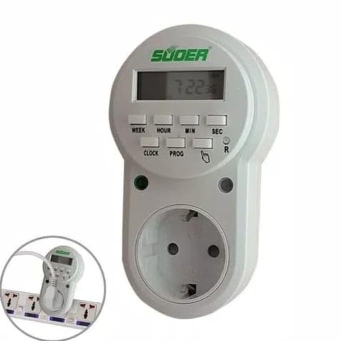 SUOER TIMER DIGITAL/ DIGITAL TIMER STOP KONTAK PROGAMMABLE