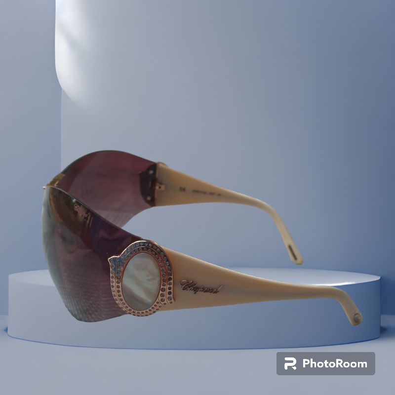 KACAMATA CHOPARD WOMAN 3 SCH 901S Burgundy WHITE