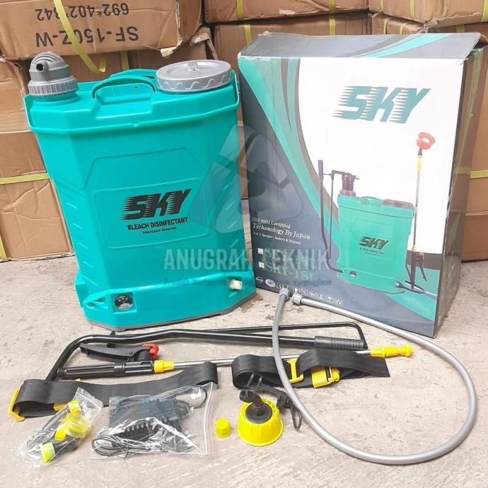 SPRAYER SKY 16 LITER SEMPROTAN HAMA 2 IN 1 SPRAYER ELEKTRIK