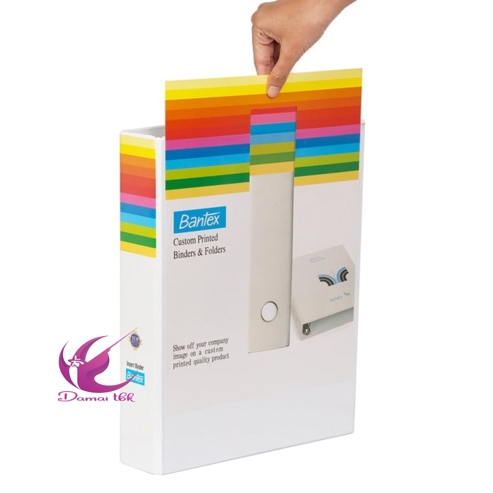 

Bantex Insert Ring Binder 2 Ring 40mm A4 White #8542 07