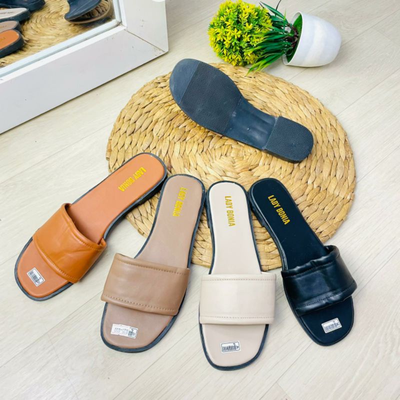 SANDAL SLOP FLAT WANITA PHYSHOP TERMURAH