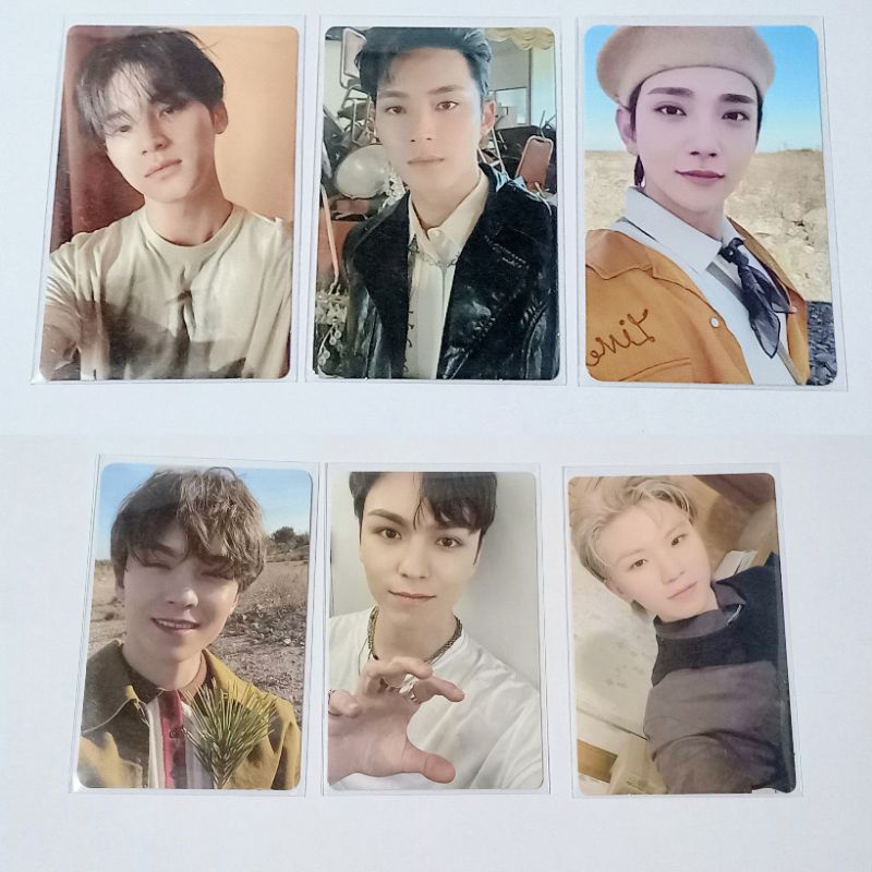 PC / Photocard SEVENTEEN Face The Sun / Attaca / Mingyu / Joshua / Vernon / Woozi