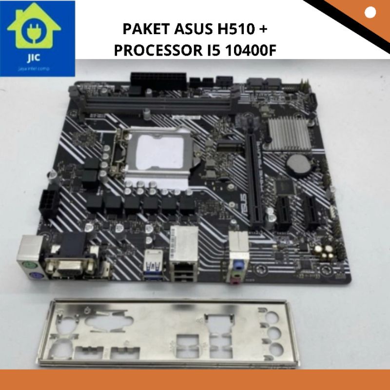 Paket Asus H510 + Processor I5 10400F Best Seller