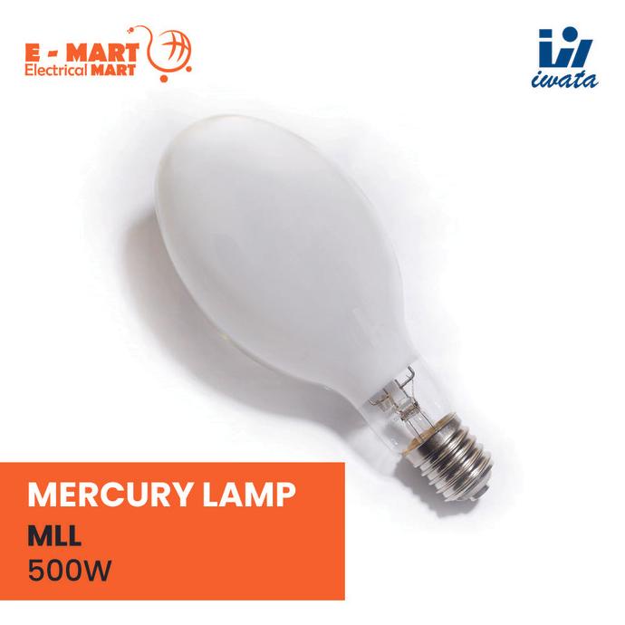 ML 500W E40 220-230V Lampu Mercury 500 Watt MLL 500Watt Ganti Philips