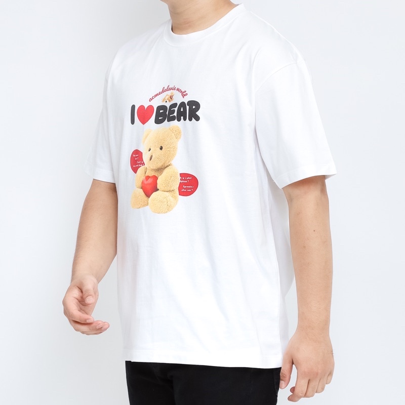 ADLV. I Love Bear White Tee