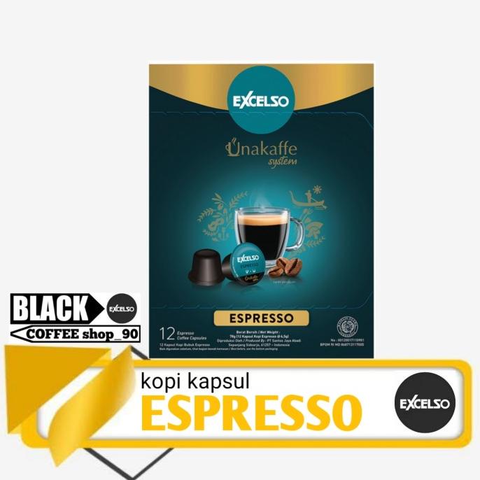 Unakaffe Espresso (kopi kapsul mesin ventura excelso)