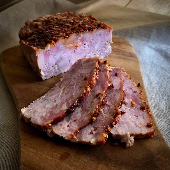 

Promo Pork Sandwich MeatLoaf with Paprika - 100% Daging 500gr