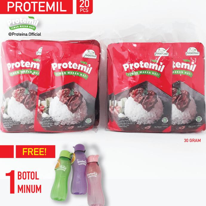 

Promo Protemil 20 pcs + FREE botol minum