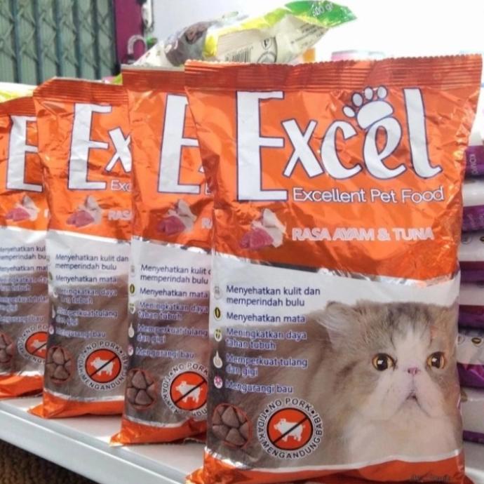 

Promo Excel Tuna Chicken 5Kg Makanan Kucing Excel Mirip Bolt Nice Felibite