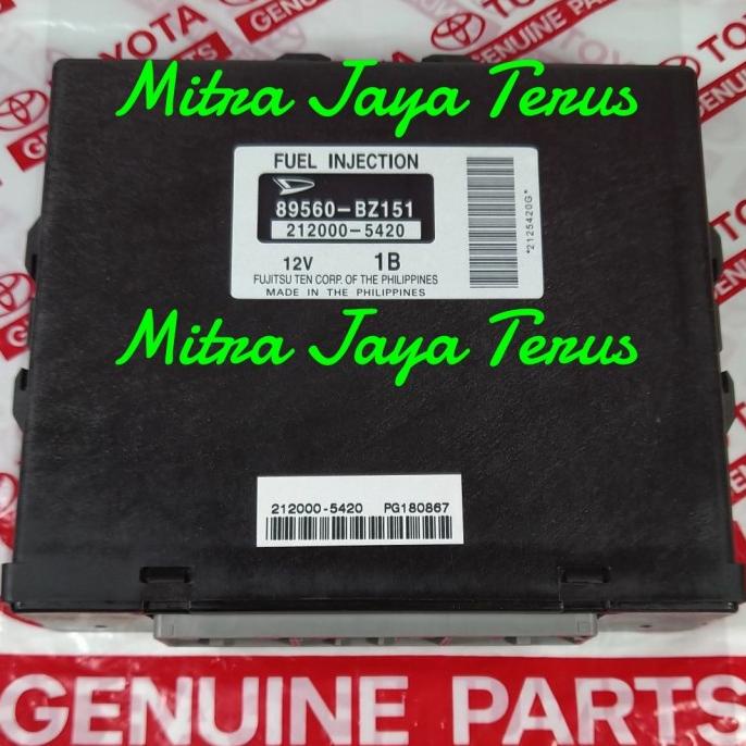 89560-BZ151 Engine Control Unit (ECU) Avanza/Xenia 1300cc VVTI