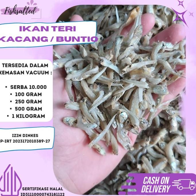 

Promo Ikan asin Teri buntio 1KG