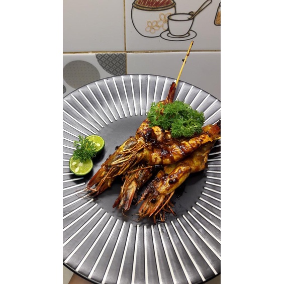 

Promo udang bakar madu