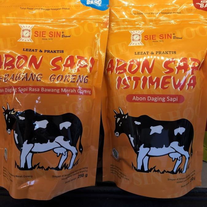 

Promo Abon Sapi Sie Sin 250 Gram Halal Abon Sapi Bawang Goreng - Harga Murah
