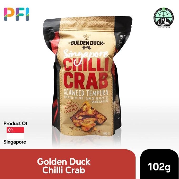 

Promo The Golden Duck Chili Crab Seaweed Tempura 102gr