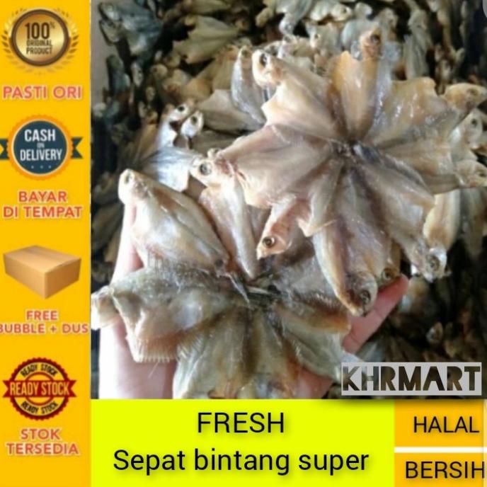 

Promo Ikan asin sepat rawa bintang-1kg KHR