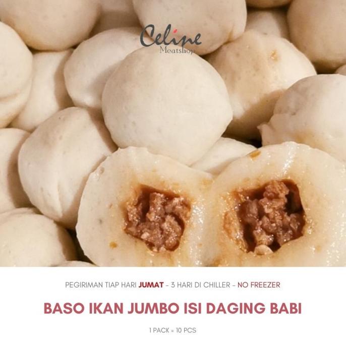 

Promo Baso bakso ikan Jumbo isi daging babi