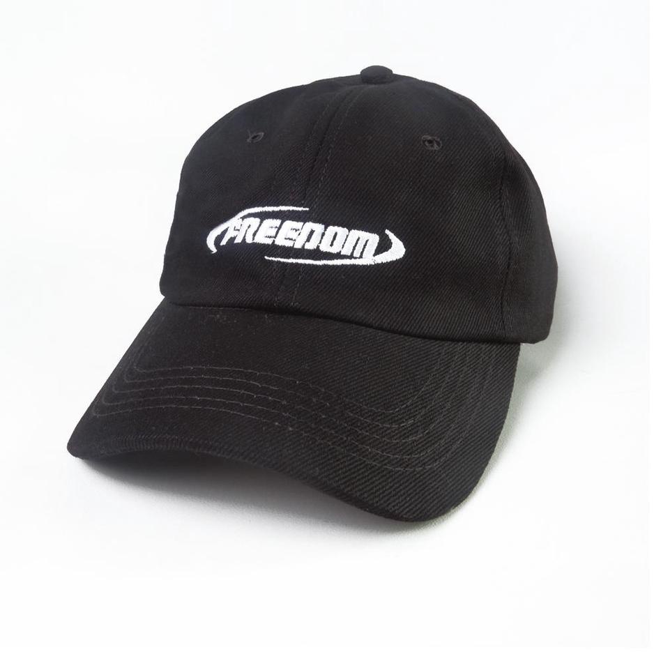 Super Discount FRDM Streetwear Snapcap Logo | Black (Topi Snapback)