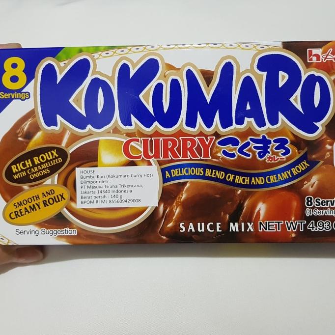 

:<:<:<:<] House KOKUMARO 140gr "Medium Hot/ HOT" - Bumbu kari Jepang