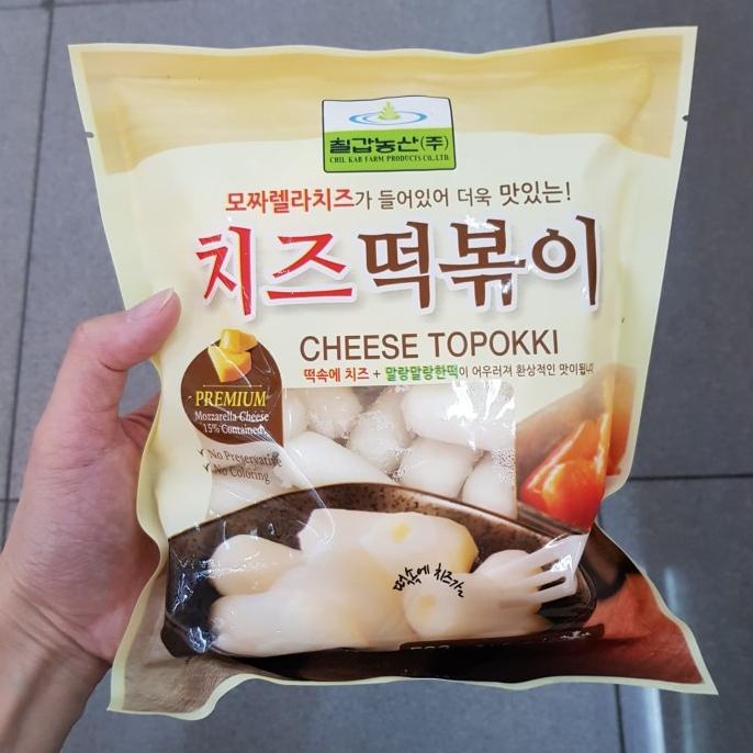 

------] CHIL KAB Cheese Topokki/ Tteokbokki 500gr | Kue Beras isi Keju