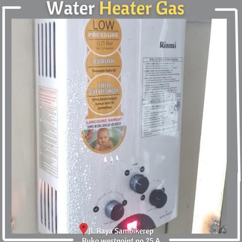 Water Heater Gas Rinnai 5 Liter - Pemanas Air Gas