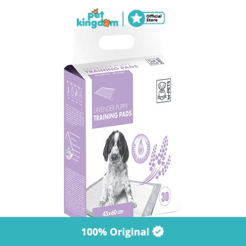 Mpets Puppy Training Pads Lavender 45x60 Cm