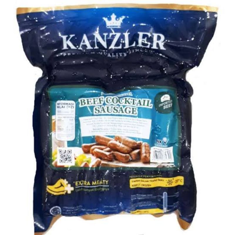 

Kanzler Beef cocktail sausage 250g