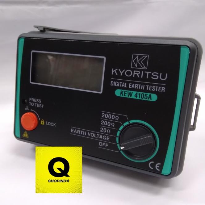 Kyoritsu 4105A / 4105A / Digital Earth Tester / Grounding Tester
