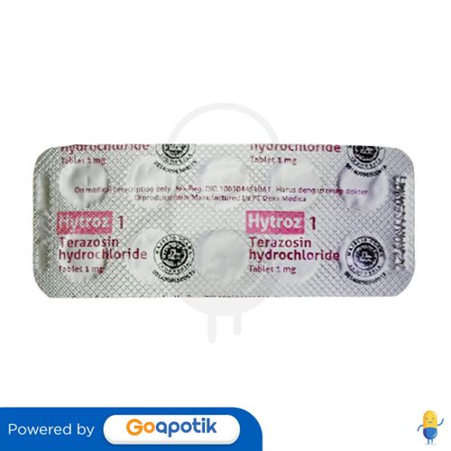 HYTROZ 1 MG STRIP 10 TABLET