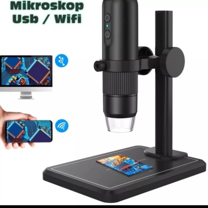 Microscope Digital 1600x 8 Led Zoom Endoscope Microskop Usb Endoskop