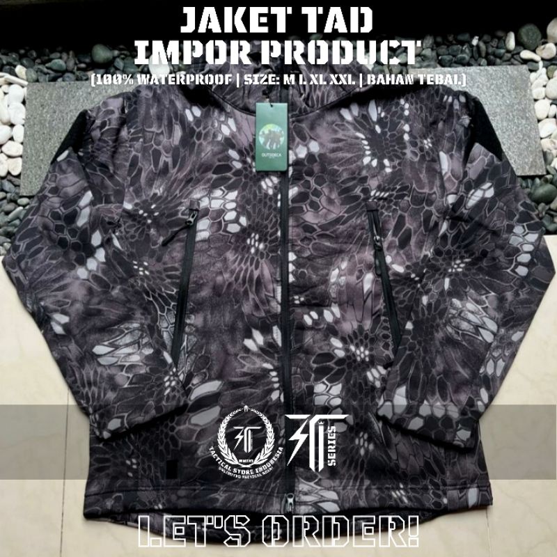 ORIGINAL Jacket TAD Tactical Helicon IMPOR - Loreng Phyton Mandrake