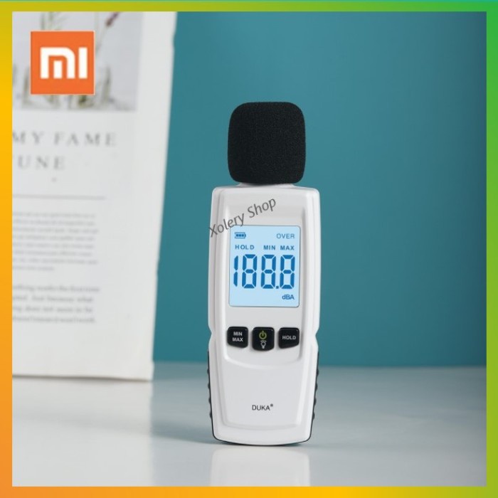 DUKA SOUND NOISE LEVEL METER DESIBEL DECIBEL DESIBLE METER