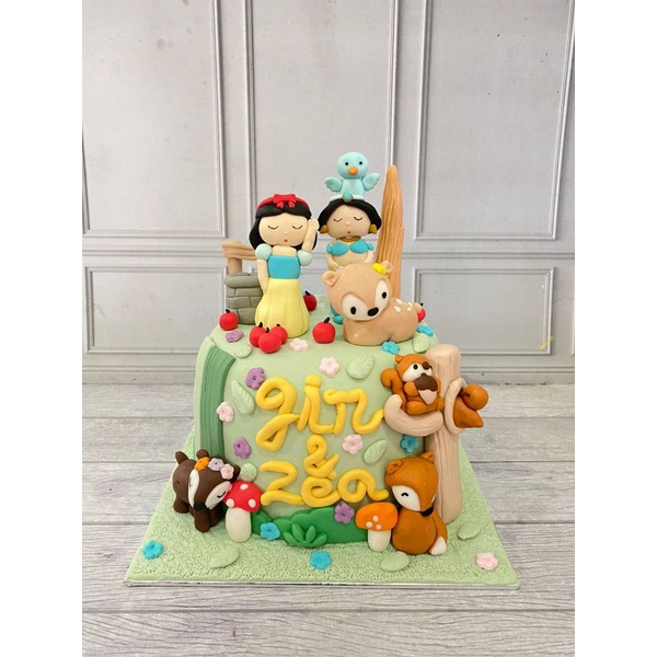 

Custom cake/kue ulang tahun fondan 18cm BISA DADAKAN