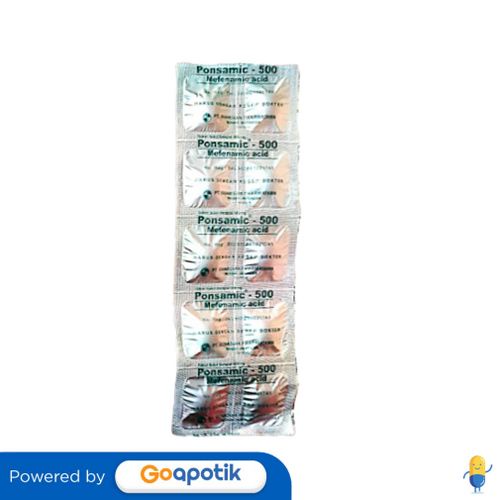 PONSAMIC 500 MG STRIP 10 TABLET