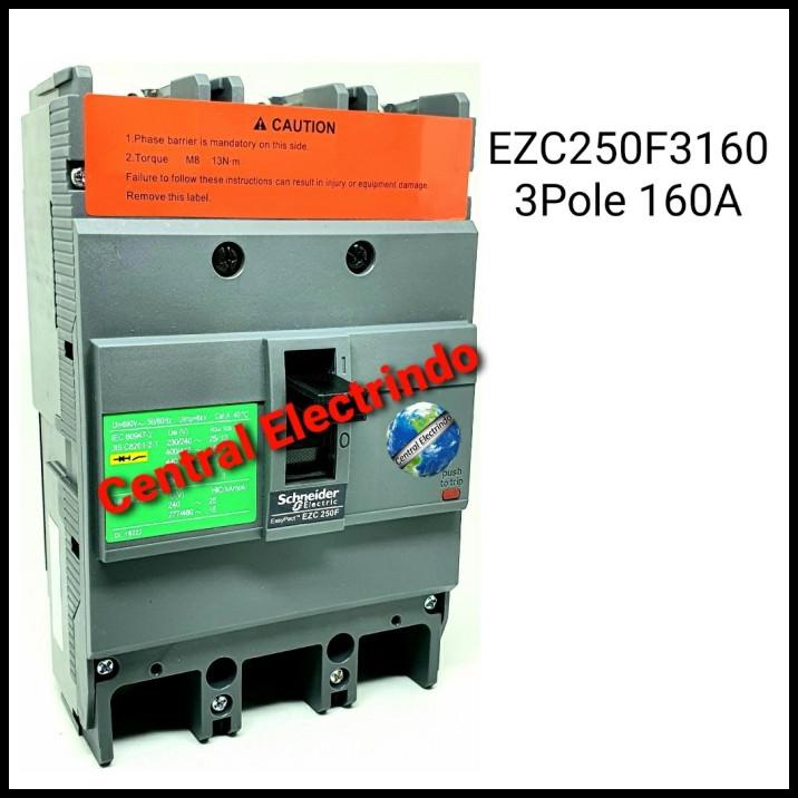 Mccb Schneider Ezc250F 160A