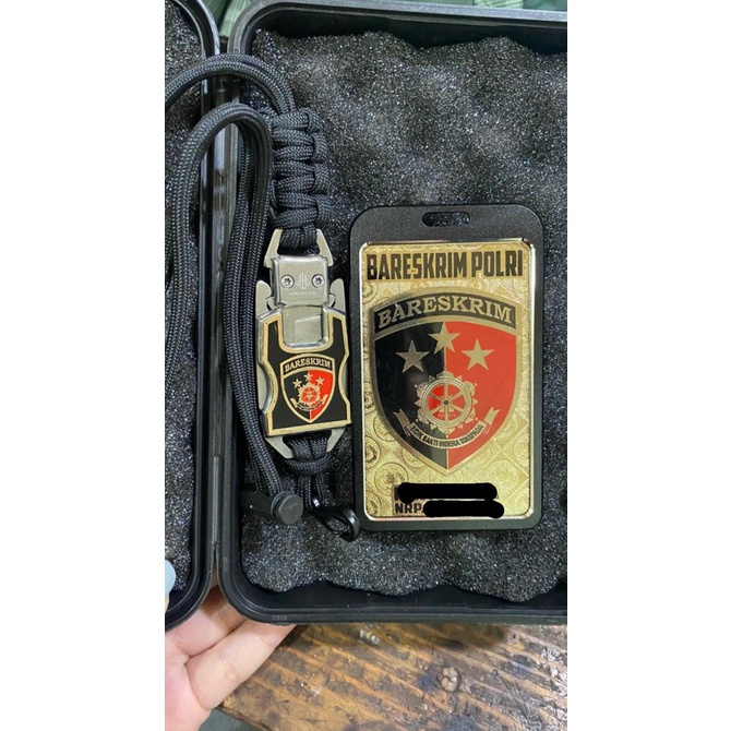 

Paracord Tactical Id Card (Satu Paket