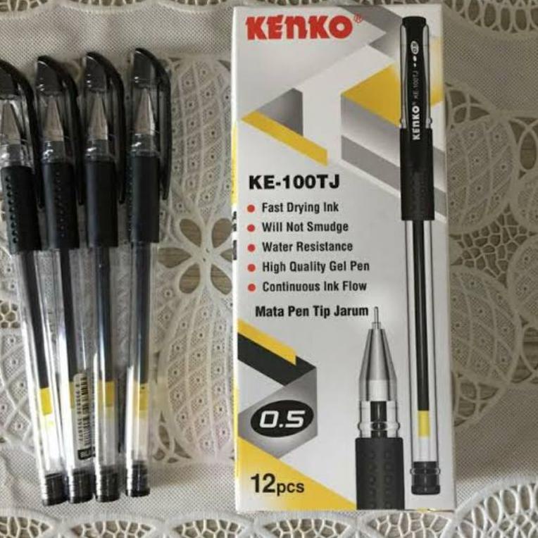 

Terlaris Bolpoin Kenko Gell / Balpoin Gell / Pulpen Kenko Murah (1 Pak Isi 12Pcs)