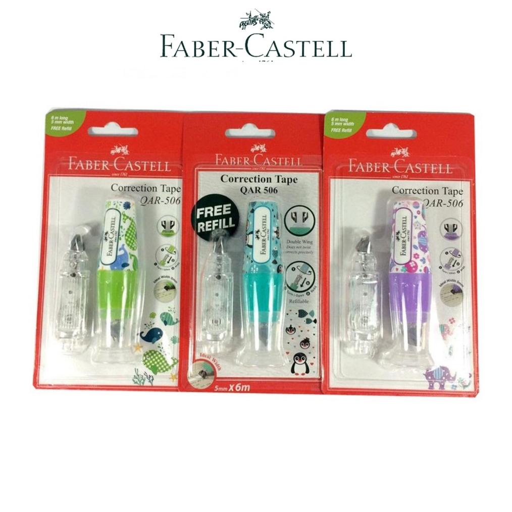 

Trending Faber Castell Correction Tape / Tipe X Faber Castell Qar-506 Fancy