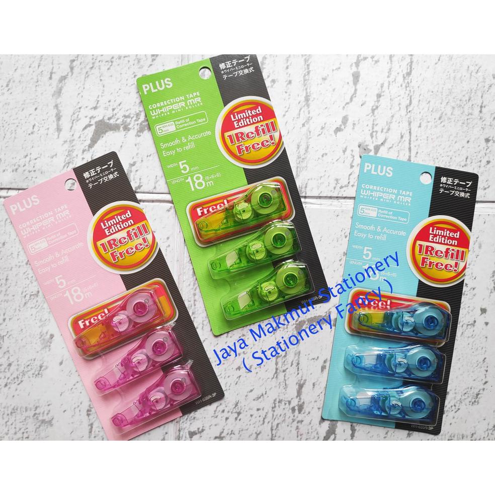 

Viral Refill Correction Tape Plus Whiper Mini Roller Wh-635R-3P (3 Pcs)