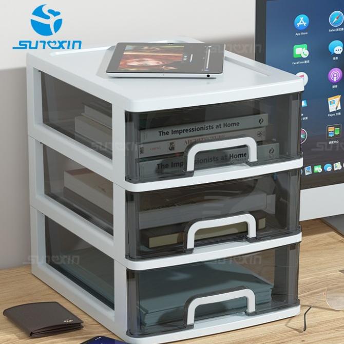 

SUNXIN- Rak Kertas Dokumen 3 Susun 7113/File Organizer Box / Desktop