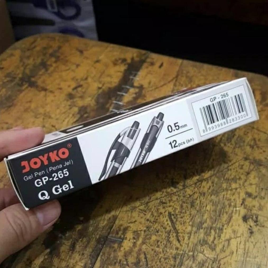

Terlaris Ballpen / Pen / Pullpen Pulpen Q Gel Qgel Joyko Gp 265 Gp-265 0.5 Mm