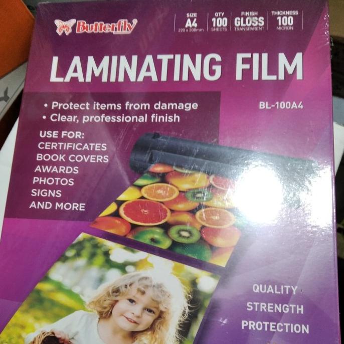 

Plastik Laminating A4 Butterfly