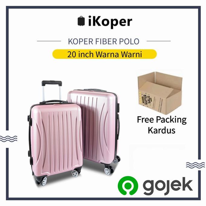 Koper 20 Inch Polo Koper Size Koper Fiber Koper Import Koper Murah Termurah Star Seller
